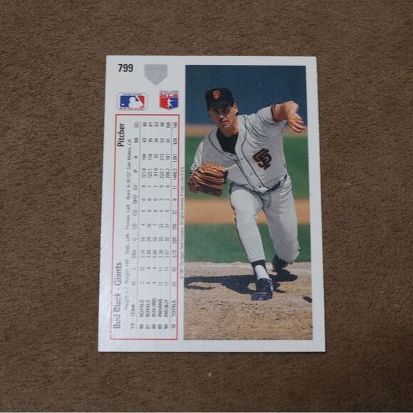 Bud Black #799 Baseball Card - Picture 2 of 2
